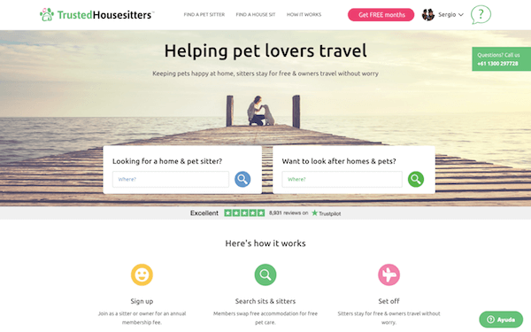 descuento trusted housesitters