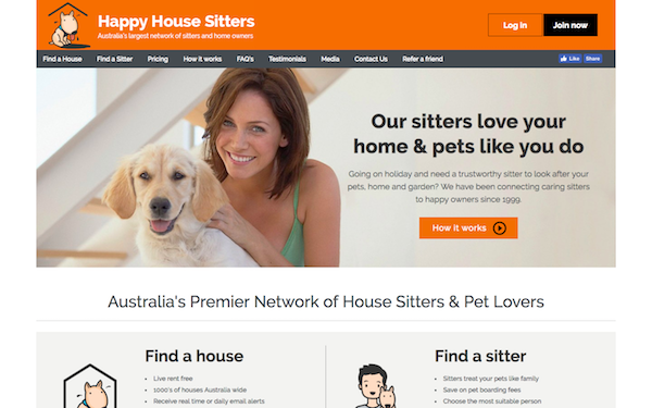 Descuento trusted housesiters